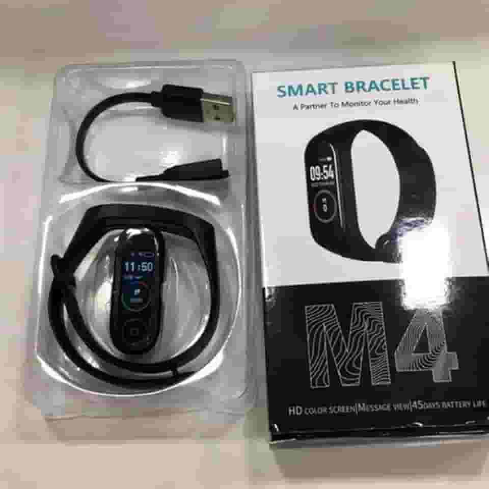Pulseira Relógio Inteligente Smartband M4 Monitor Cardíaco