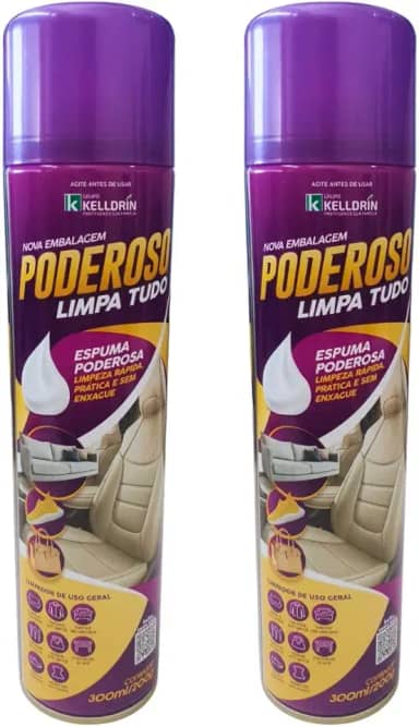 Kit 2 Espuma Magica de Limpeza Poderoso Limpa Tudo 300ml