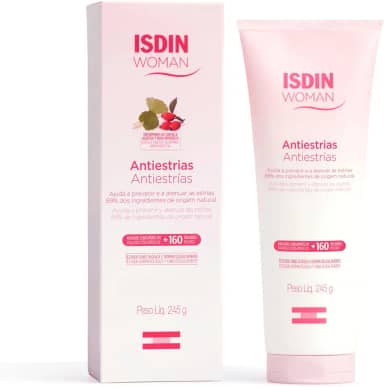 ISDIN Creme Corporal Woman Antiestrias Apto para Grávidas - 245g