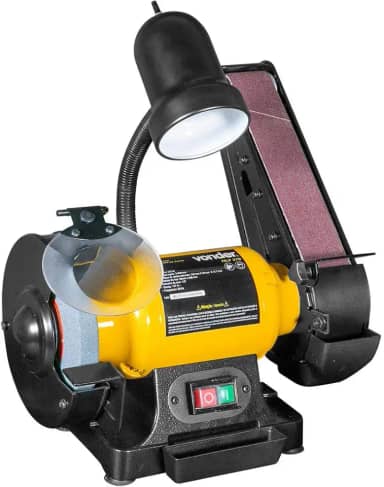 Motoesmeril E Lixadeira De Cinta, 2 Em 1, Mlv 370 127 V~, Vonder.