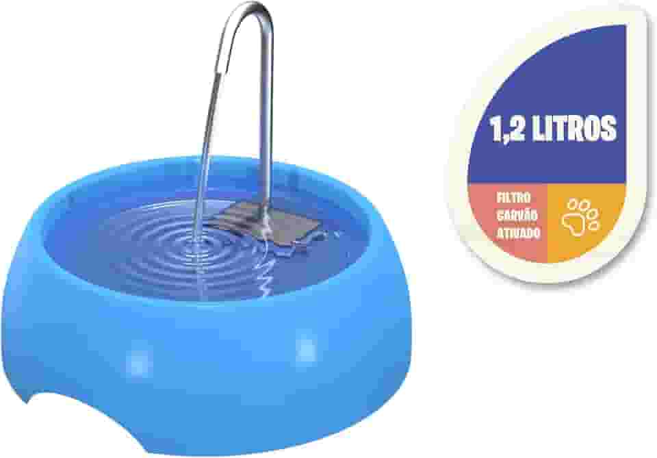 Fonte Bebedouro 1200ml com filtro de Carvão Ativado H2O Especial