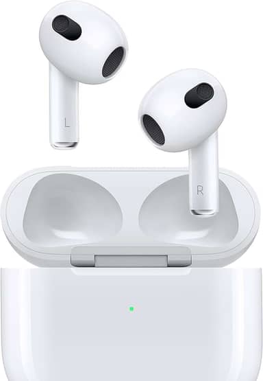 Apple AirPods (3ª geração) com estojo de recarga Lightning 