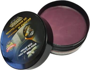 Revitalizador de plástico e parachoque 100g + Aplicador