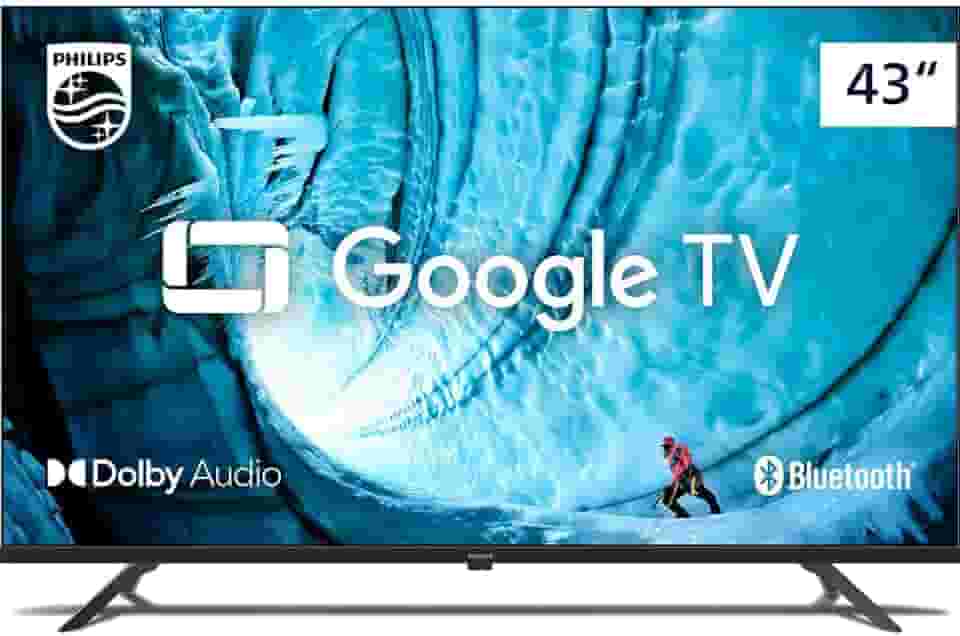 PHILIPS, Smart TV, 43'' Full HD, 43PFG6909/78, Google TV, Comando de Voz, HDR