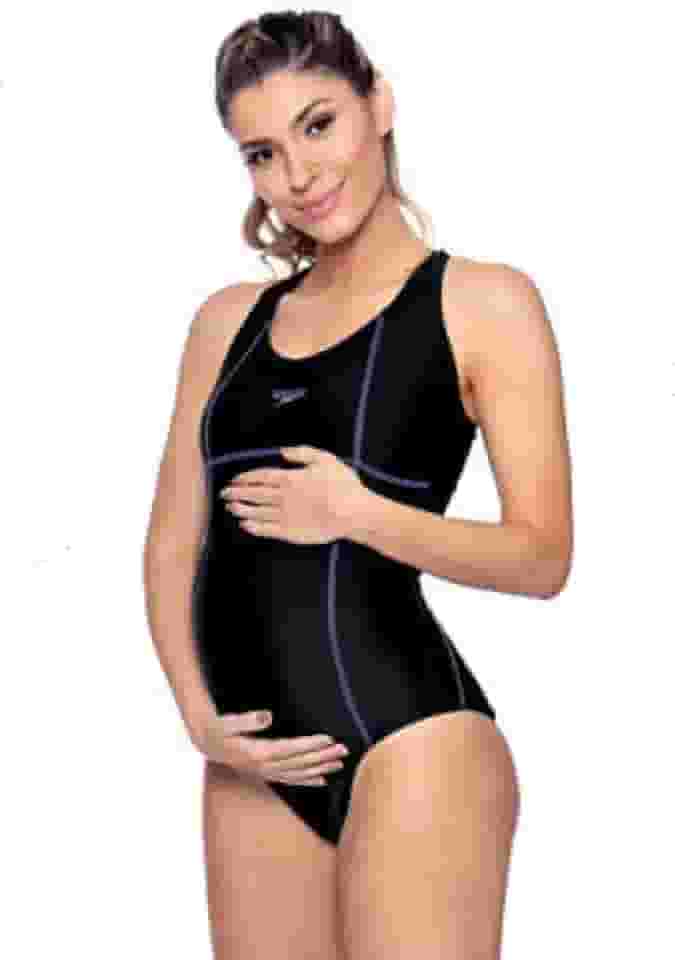 Maiô de Natação Speedo Cozy Gestantes Adulto Lycra Xtralife - Grávidas 1 a 9 Meses Máximo Conforto