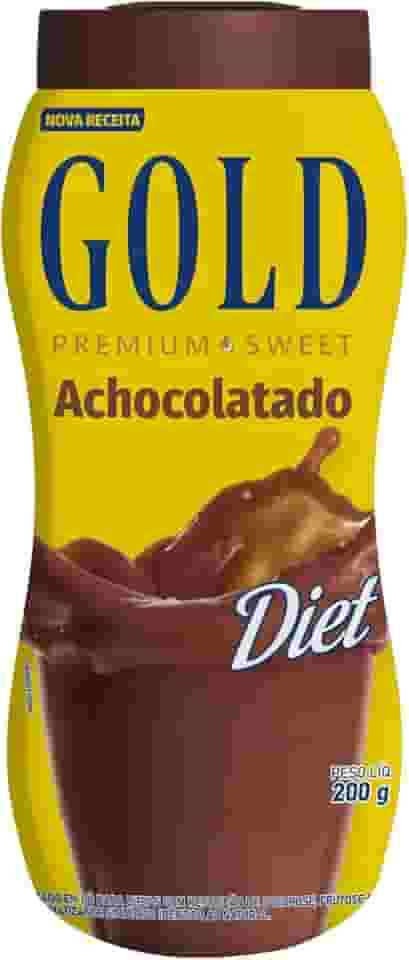 GOLD Achocolatado Em Po Pote 200G