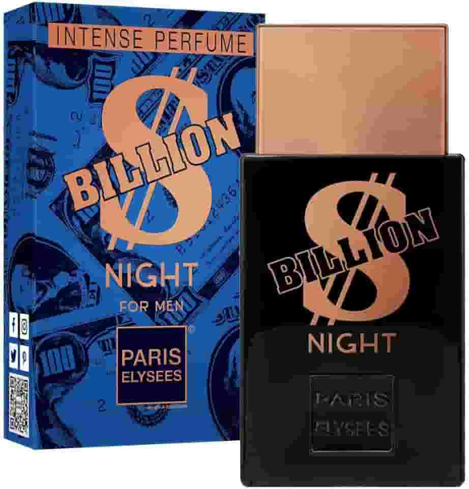 Perfume Importado Paris Elysees Eau De Toilette Masculino Billion $ Night 100ml