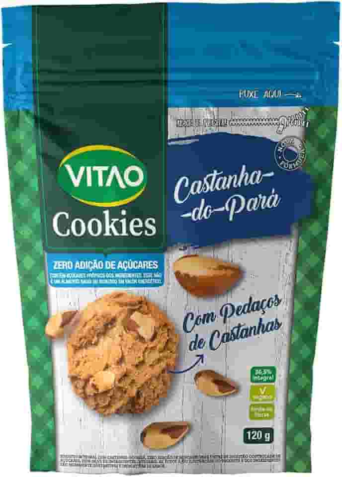 Vitao Cookies Zero Castanha Do Pará 150G
