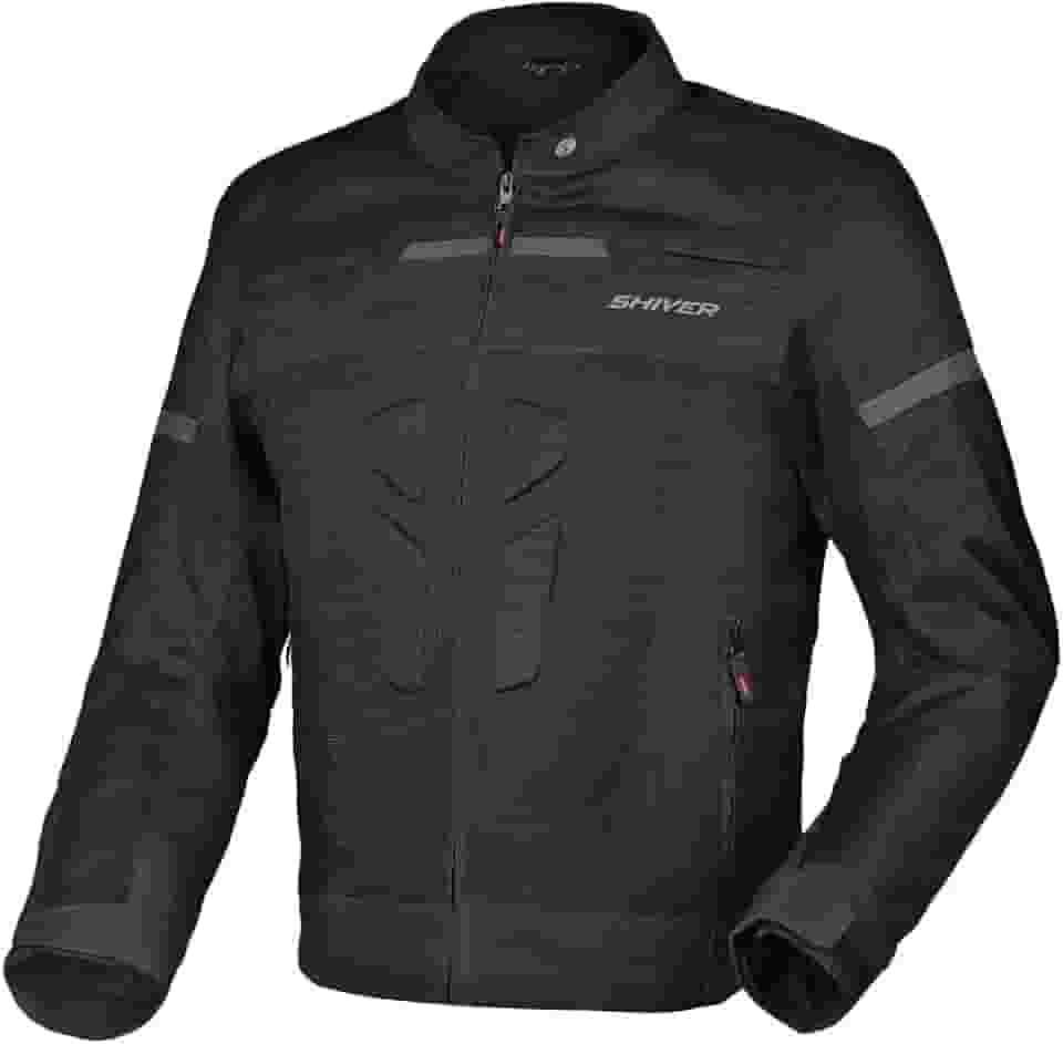 Jaqueta Moto leve Ventilada Motoqueiro motociclista Shiver Com Proteção modelo VENT (as2, alpha, m, regular, regular)