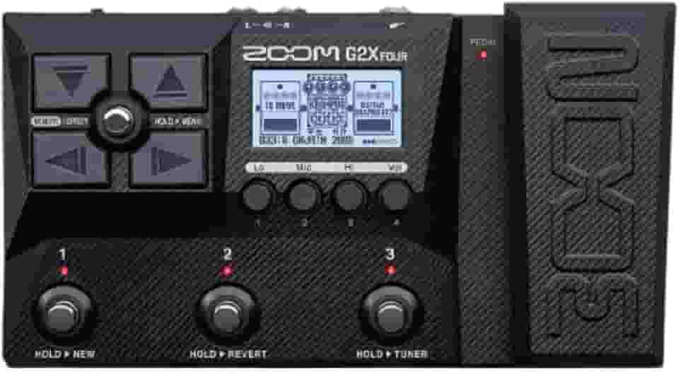 Pedaleira Zoom G2x Four Muti Efeitos Para Guitarra