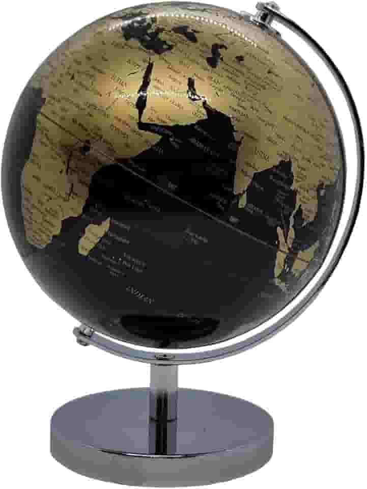 Globo Terrestre Político Mapa Mundi Detalhado Com Esfera giratória