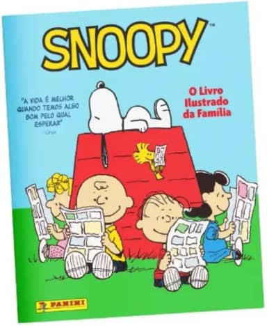 Álbum de Figurinhas Brochura Snoopy