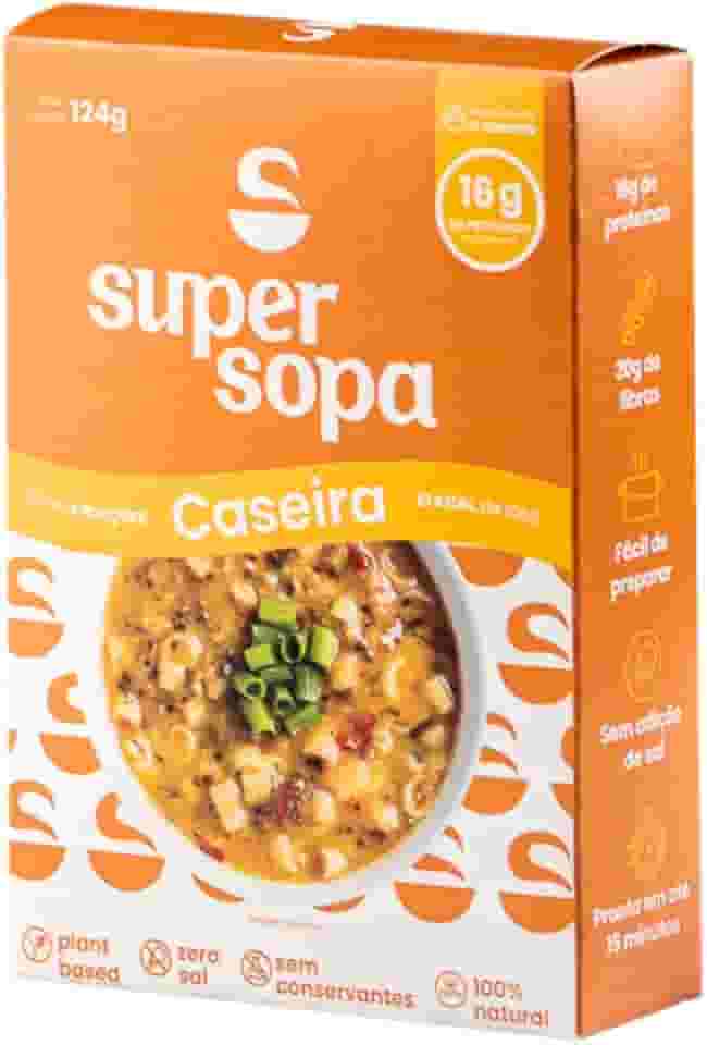 Super Sopa Caseira 100% Natural - 124g