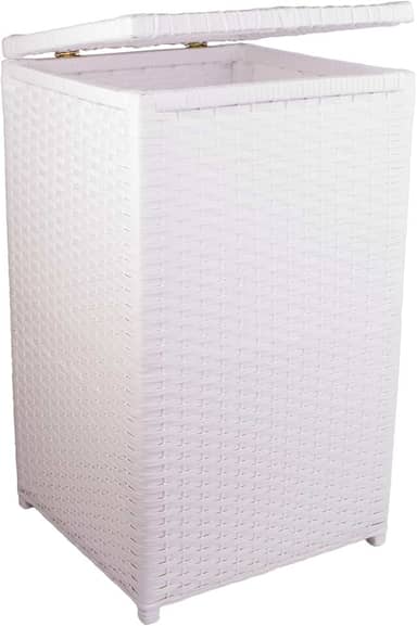 Cesto de Roupa Fibra Sintética 100 Litros 40x40x70 BRANCO