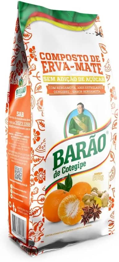 Erva Mate Barão Composta com Chás Selecionados 500 g