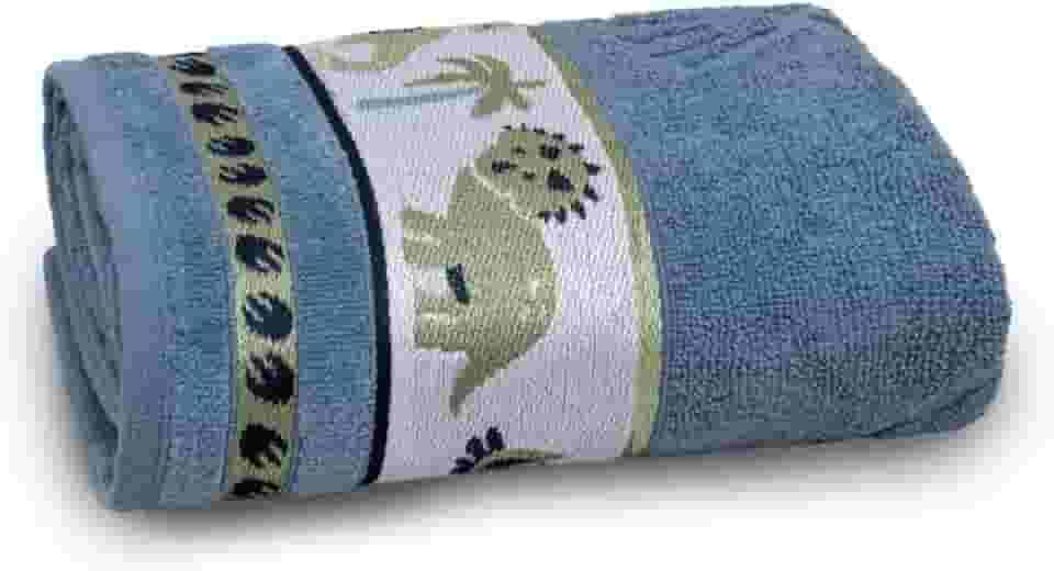 Toalha de Banho Soft Kids 68x110-100% Algodão Gramatura 390g (Dino)