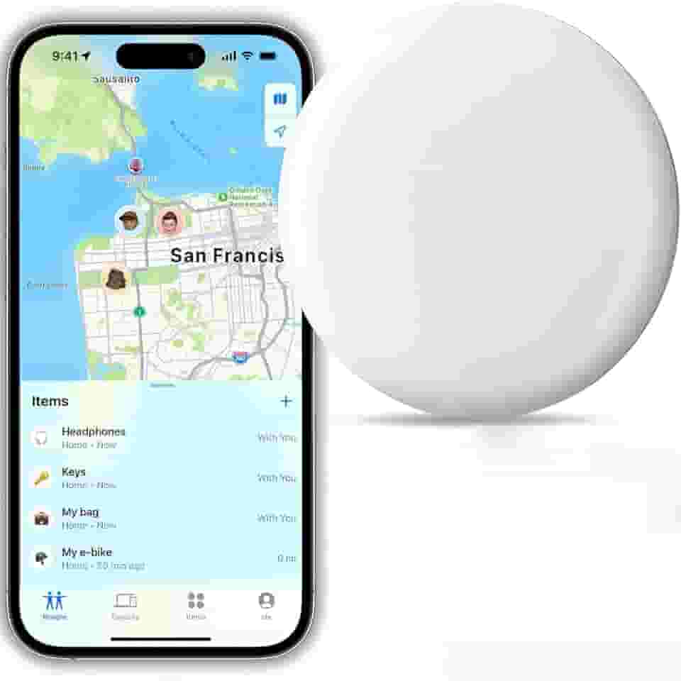 Air Tag Rastreador Gps Localizador para Apple IOS Find My Mala Pet Carro Moto Alcance Global Bluetooth Acelerômetro Orador Compatível com Find My
