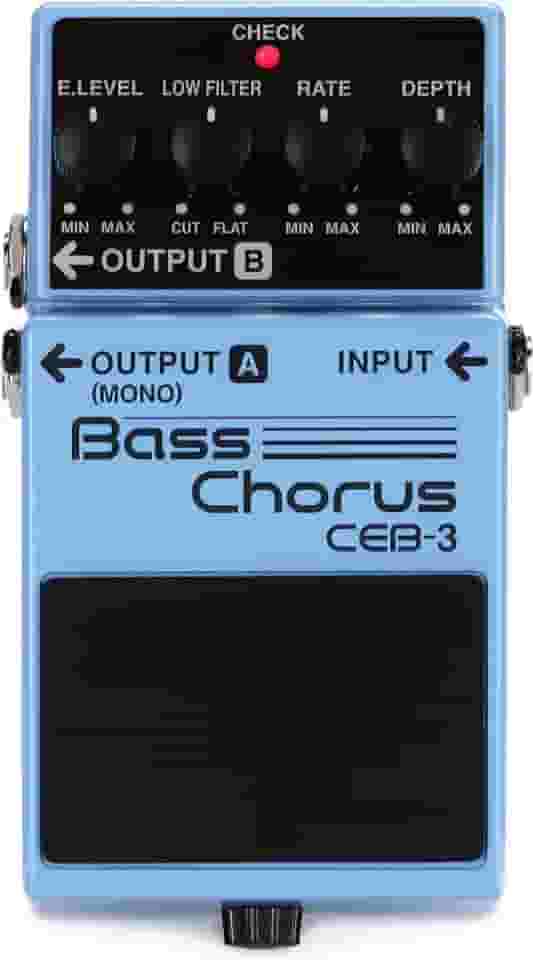 Pedal Analógico Bass Chorus CEB-3 Boss