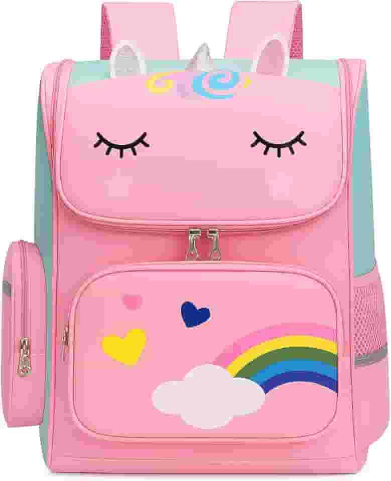 Mochila Unicornio Infantil Feminina De Costas Menina escolar