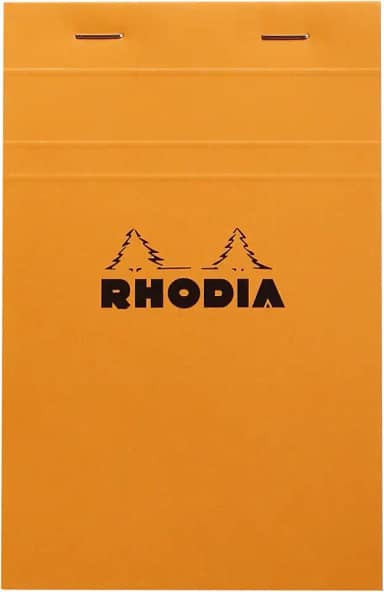 Caderneta Especial Rhodia Quadriculado 011 x 017 cm 080 Fls 14200 14200, Branca