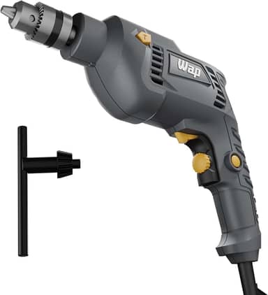 WAP Parafusadeira e Furadeira de Impacto 3/8" WF-700FE, com Chave de Mandril, Controle de Velocidade, 700W 127V
