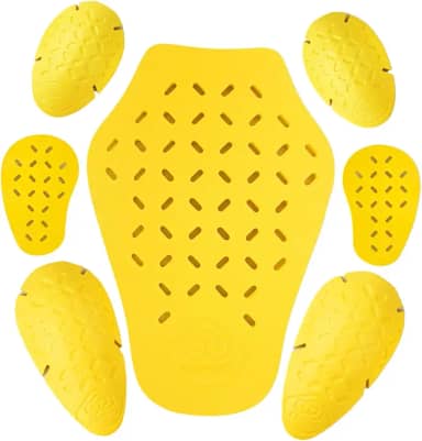 YIJU Conjunto de 7 peças de jaquetas de motociclista, equipamentos de pilotagem, protetores de peito, costas e cotovelos para mulheres e homens