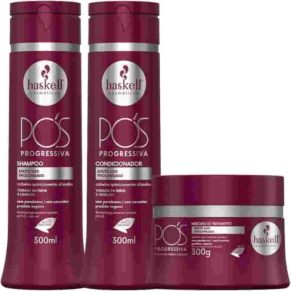 Kit Haskell Pós-Progressiva Tratamento (3 Produtos)