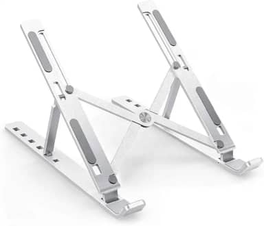 Suporte Para Notebook E MacBook em Alumínio com Altura Ajustável