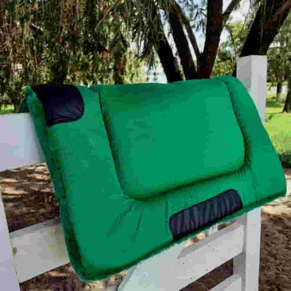 Manta Para Sela De Cavalo Baixeiro para Arreio Reforçado (Verde)