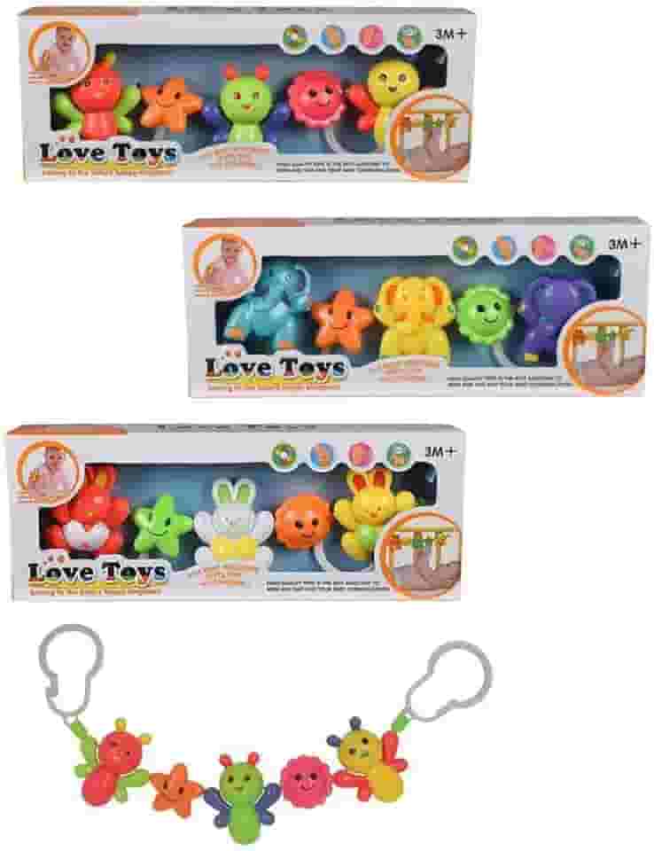 Mobile Baby Bichinhos para Carrinho de Bebê ou Berço