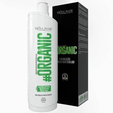 Organic Premium - Troia Hair - 1L - Escova Progressiva Livre de Formol