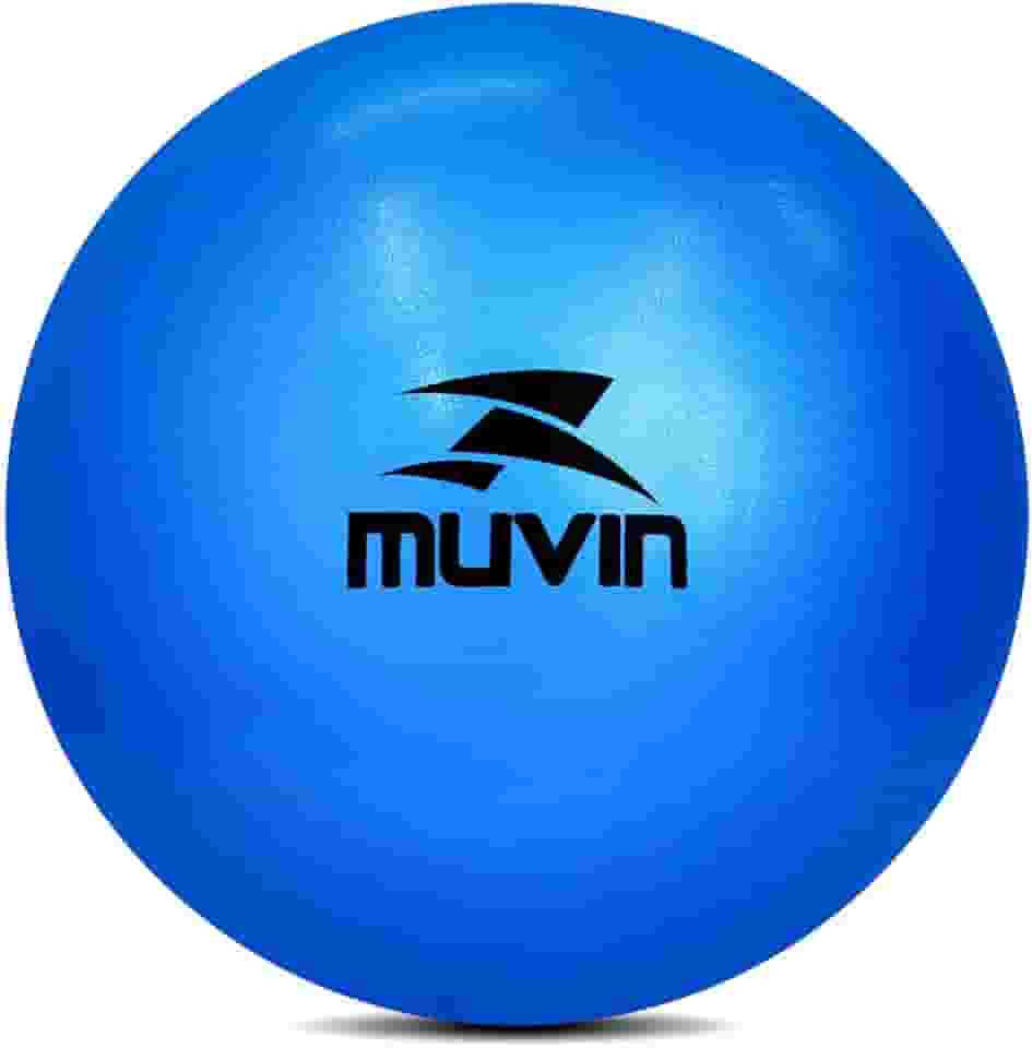Bola de Pilates Overball Muvin – Tamanho 25cm - Soft Gym –– Com Bico Para Inflar – Ginástica – Pilates – Yoga – Fisioterapia – Treino Funcional – Fortalecimento – Tonificação –– Fácil Limpeza