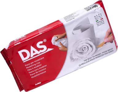 DAS, Massa para Modelar, Branco, 1Kg