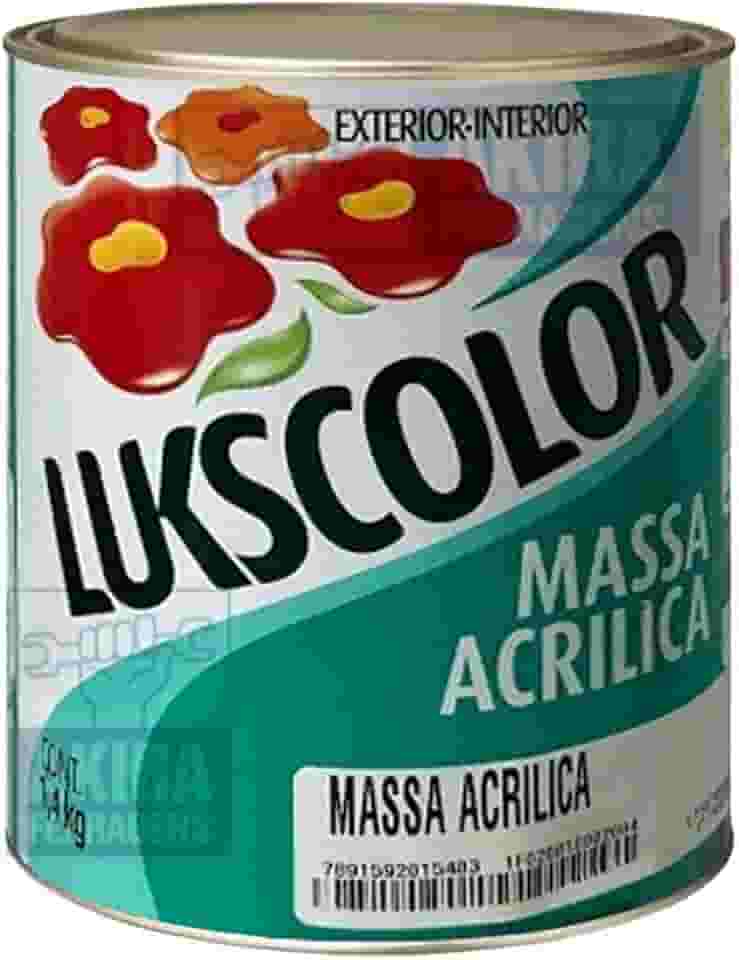 Massa Acrilica Nivel Parede Lukscolor 900ml 1,4kg