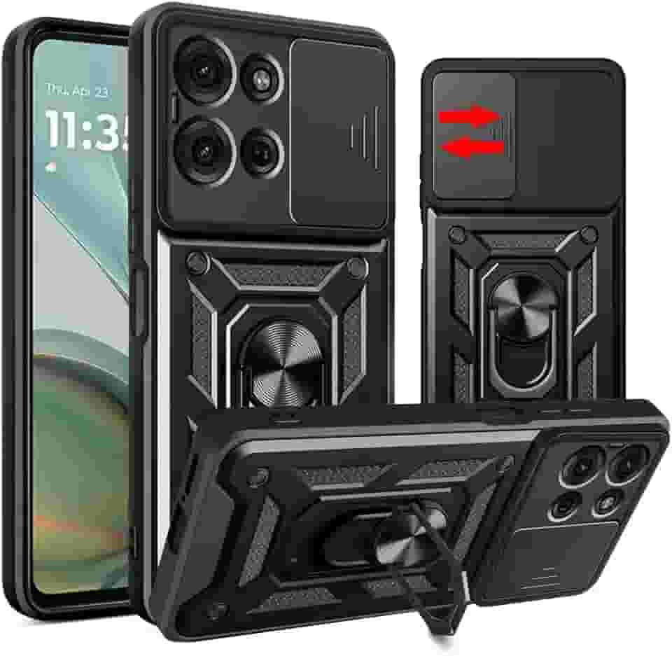 Capa Capinha Case Compatível com Motorola Moto G75 - Protetora Resistente Durável Anti Impacto Queda Choque Armor Armadura Militar