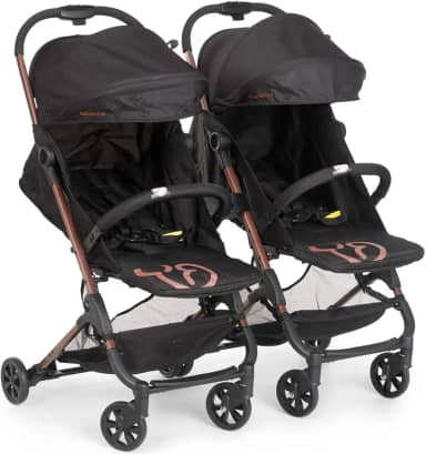 CARRINHO DUOLEE DUO PRETO COBRE (1085DPTC) - GALZERANO