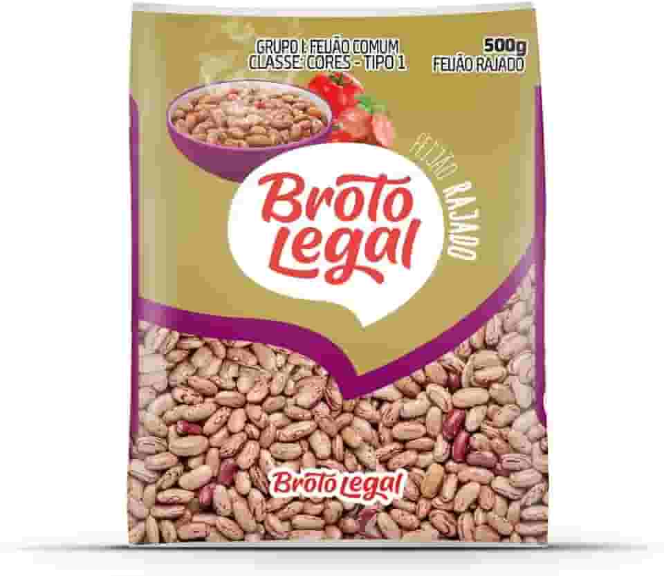 Broto legal Feijão Rajado Broto Legal 500G Pacote