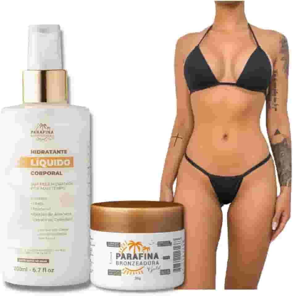 Parafina Bronzeadora Gold 30g Hidratante, Biquíni para Bronzear