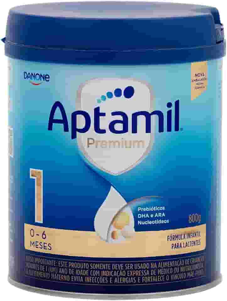 Fórmula Infantil: Aptamil Premium 1 800g - 0-6 meses