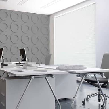 Persiana para Janela com Lâminas Horizontais de PVC 25mm, L 1,00 m x A 2,20 m, Branca