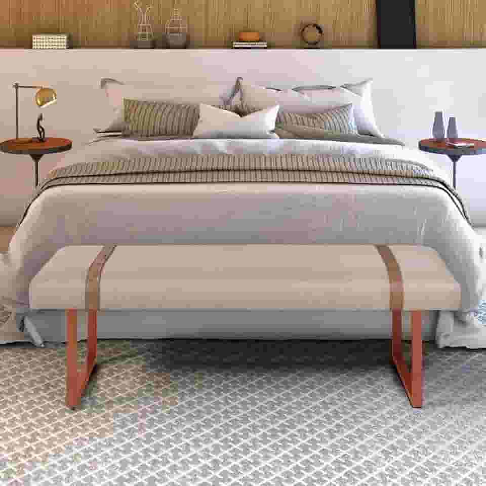 Recamier Cairo 1.30m DMOB - Moderno (Bege)