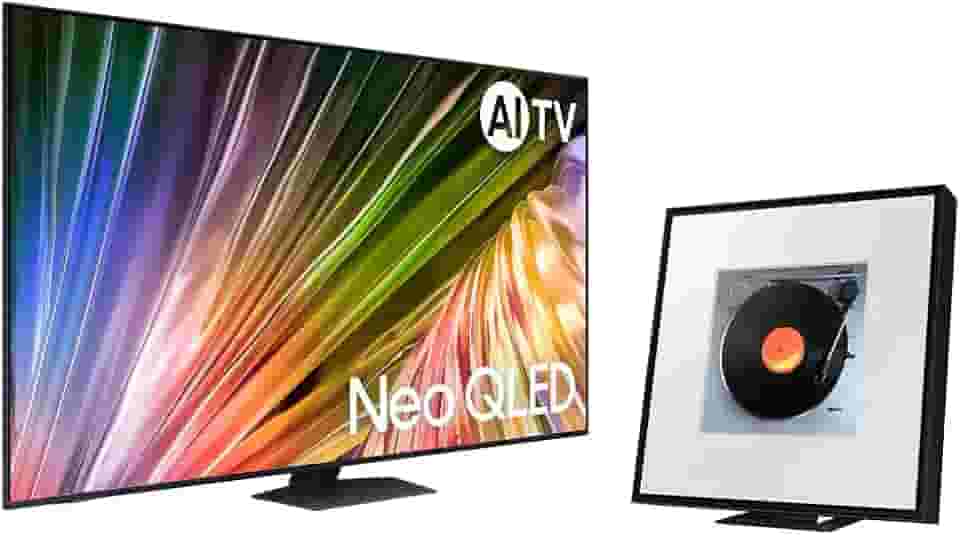 Samsung Combo AI Big TV 75" Neo QLED 4K 75QN85D 2024 + Music Frame Samsung LS60D