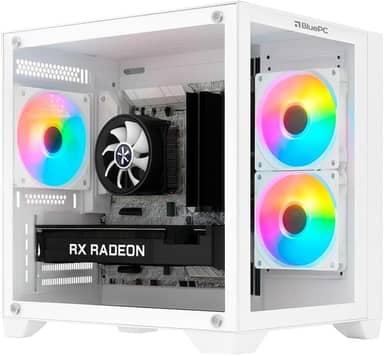 PC Gamer BluePC FRAG, AMD Ryzen 5 5600X, Radeon RX 580 8GB, B450, 16GB DDR4, SSD 512GB NVMe - PGBP-FRA115