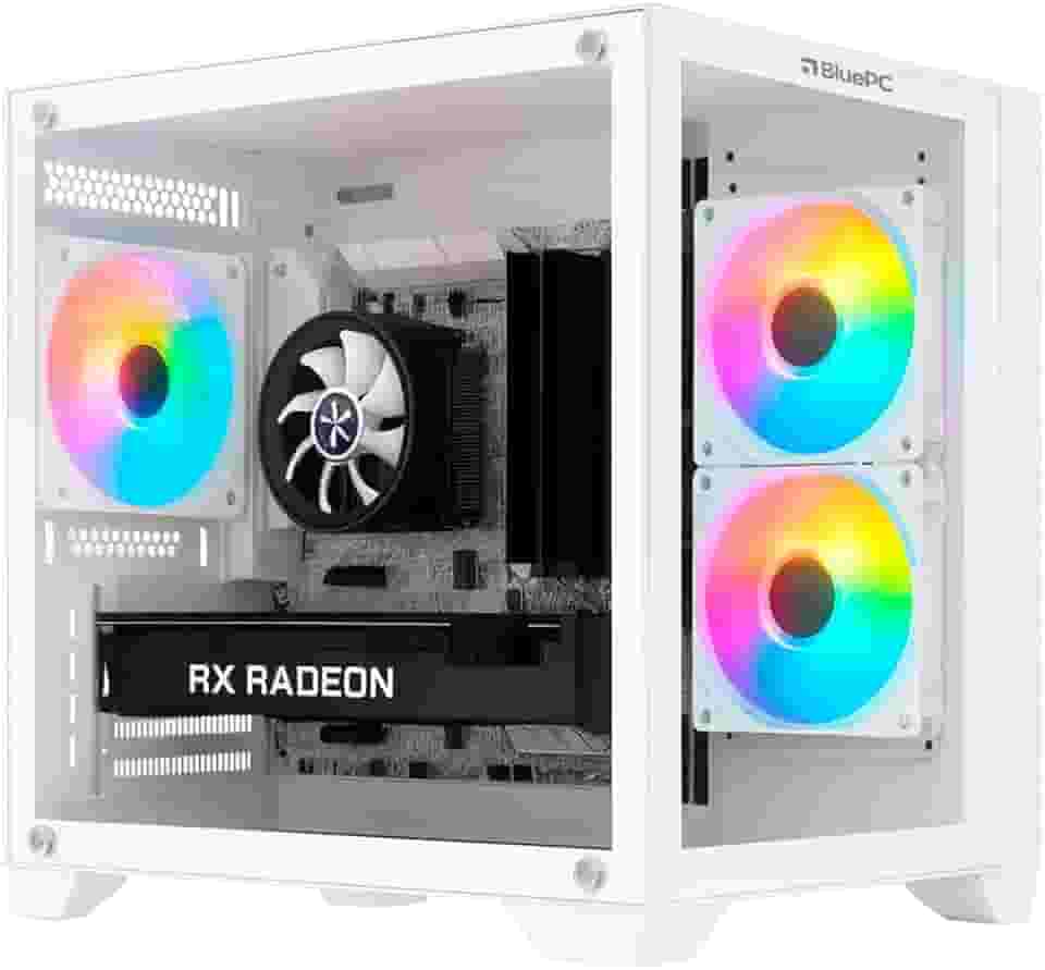 PC Gamer BluePC FRAG, AMD Ryzen 5 5600X, Radeon RX 580 8GB, B450, 16GB DDR4, SSD 512GB NVMe - PGBP-FRA115