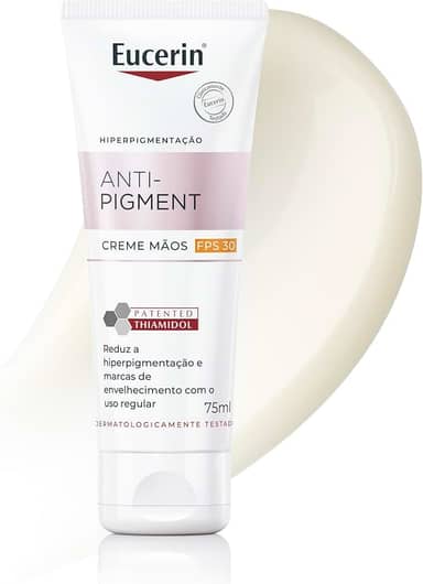 EUCERIN Creme de Mãos Clareador de Manchas 75ml, Anti-Pigment, Antimanchas, Thiamidol