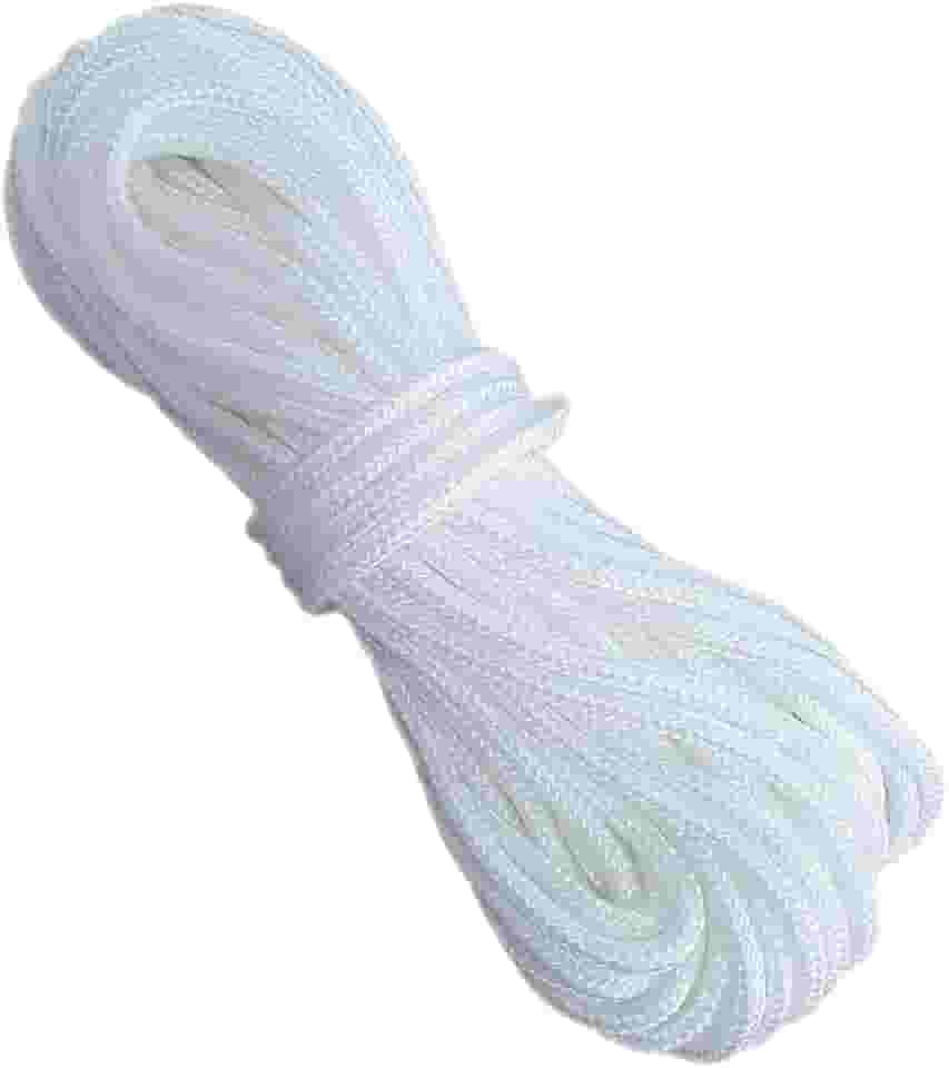 Corda De Varal de Teto Resistente Antimofo 30 Metros - 3mm