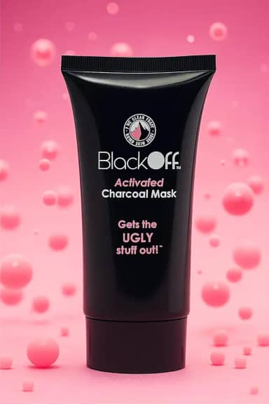 BlackOFF Máscara de Carvão Ativado Facial, Remove Cravos e Impurezas, 82 ml