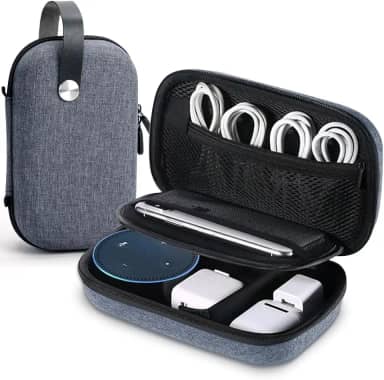 Pacote de Armazenamento de Produtos Eletrônicos, Organizador de Viagem para Eletrônicos, Armazenamento de Cabos, Tarpaulin Carregador Armazenamento Saco, Estojo Organizador, Organizador Eletronico