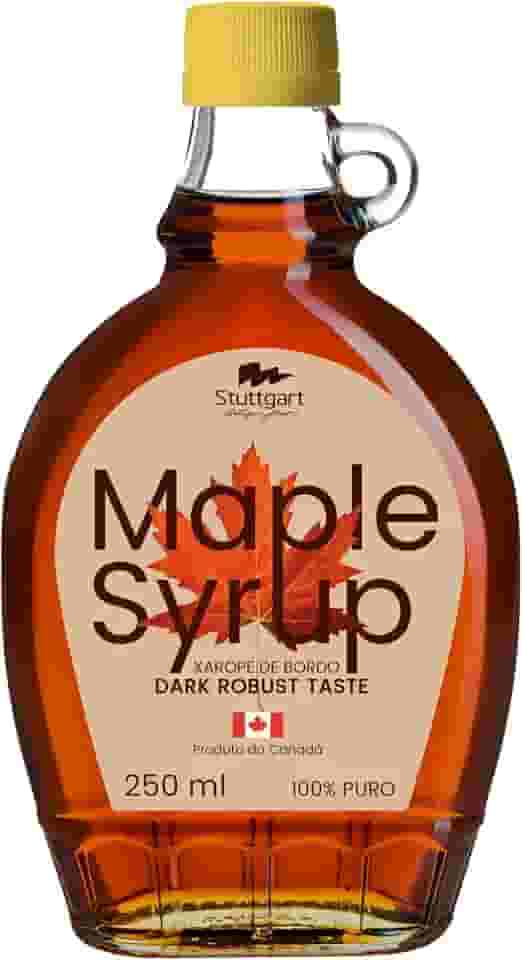 Maple Syrup 250ml Xarope de Bordo Escuro Dark Robust Taste