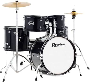 Bateria Acustica Infantil Premium Dx45J Junior Bk